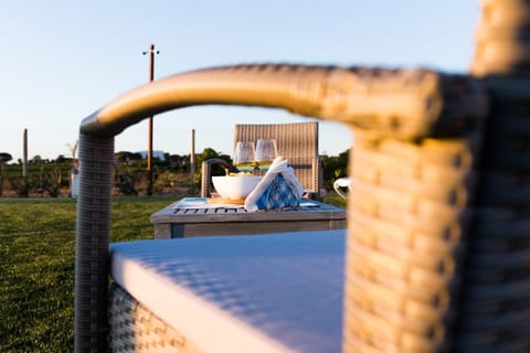 Garden, Garden view, Sunset