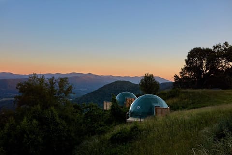 View (from property/room), Mountain view, Sunset