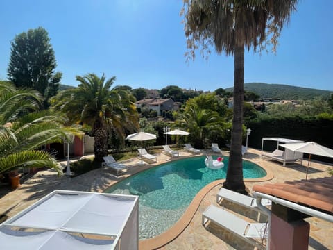 Natural landscape, Pool view, Swimming pool