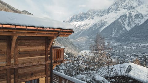 Chalet 3 étoiles pour 4 pers avec vue imprenable sur la vallée de Chamonix Chalet in Les Houches