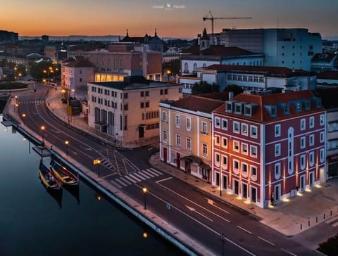 Bird's eye view, City view, Street view