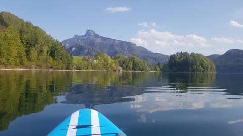 Natural landscape, Lake view, Mountain view