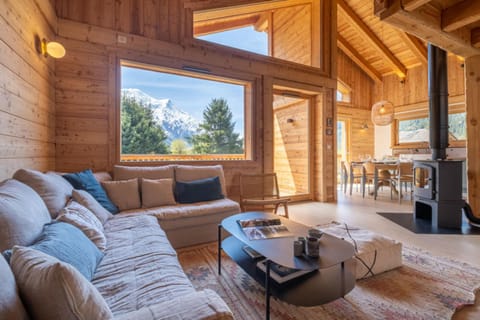 Sublime Semi Detached Chalet Facing The Mont Blanc Chalet in Chamonix