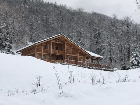 Property building, Natural landscape, Winter, Mountain view