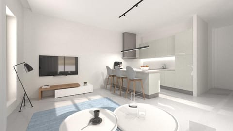 TV and multimedia, Kitchen or kitchenette, Living room, Dining area