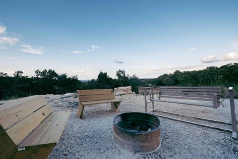The Roost Farmhaus on 20 acres, hill country view, firepit, swimming hole House in Spring Branch