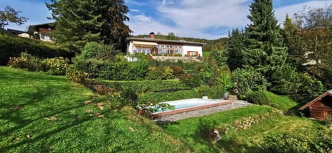 Property building, Garden, Garden view