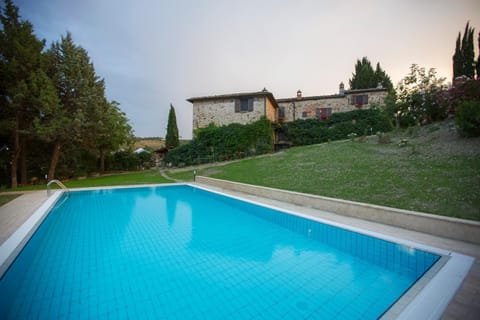 Swimming pool, Sunset