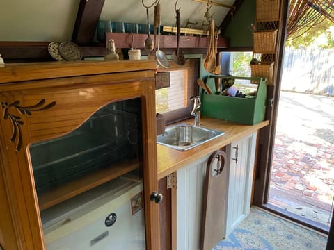 Gypsy Van Tiny House with Unique Outdoor Bathroom, WIFI & Firepit Luxury tent in Mandurah