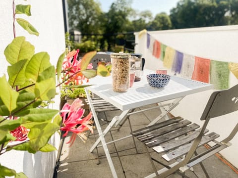 L'Olympique: appartement cosy, vue canal grande terrasse et parking Apartment in Torcy