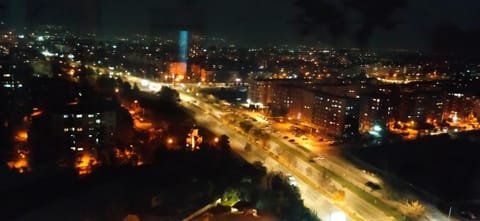 Night, Bird's eye view, View (from property/room), City view, Street view