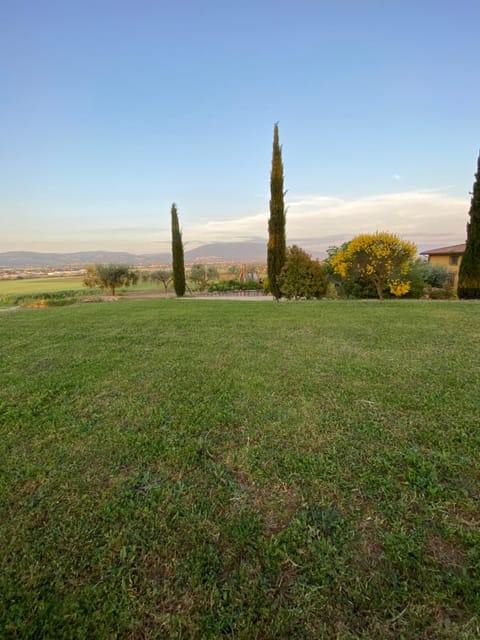 Casale in collina vista Assisi,Brufa di Torgiano Apartment in Umbria