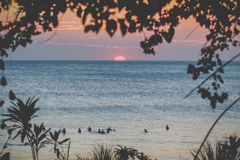 Natural landscape, Beach, Sea view, Sunset