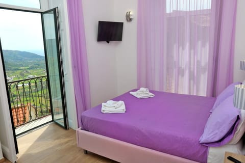 Bed, TV and multimedia, Balcony/Terrace, Photo of the whole room, Bedroom