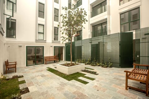 Property building, Patio, Garden view