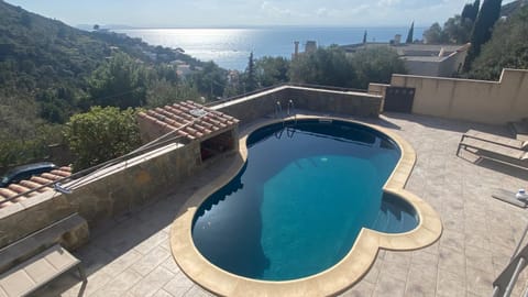 Pool view, Sea view, Swimming pool