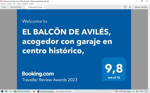 EL BALCÖN DE AVILÉS, acogedor con garaje en centro histórico, Condo in Aviles