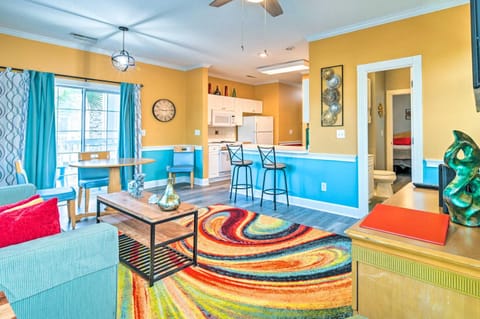 Colorful Myrtle Beach Golf Club Condo with Pool Apartment in Carolina Forest