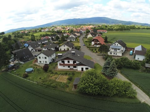 Property building, Neighbourhood, Natural landscape, Bird's eye view, Mountain view