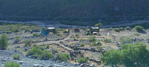 Glamping Roots del Yeso Luxury tent in San Jose de Maipo