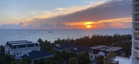 Natural landscape, Sea view, Sunset