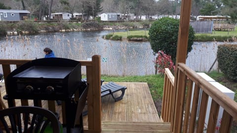 Patio, River view