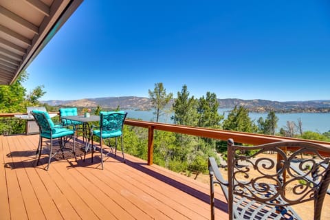 Idyllic Kelseyville Home with 2 Decks and Views! House in Clear Lake