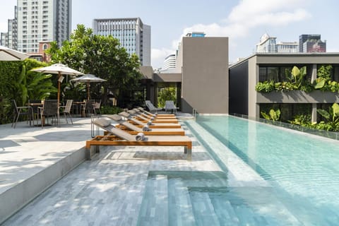 Property building, Day, Pool view