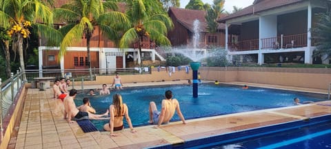 Day, Natural landscape, Pool view, Swimming pool, group of guests