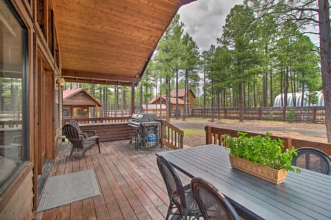 Spacious Lakeside Cabin Yard, Grill and Games! House in Pinetop-Lakeside