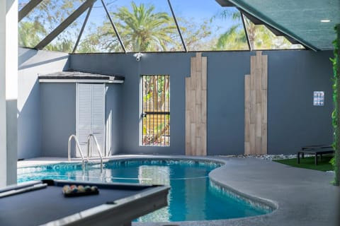 Stylish Haven Heated Pool Pool Table L28 Casa in Cutler Bay