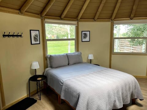 Lodgepole Yurt at Aspen Ridge Cabins House in South Fork