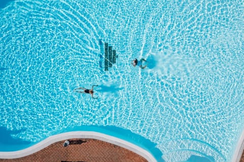 Bird's eye view, Swimming pool