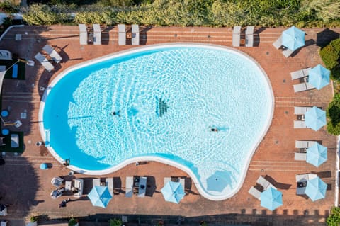 Bird's eye view, Solarium, Pool view, Swimming pool