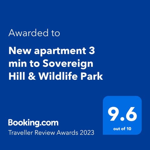 New apartment 3 min to Sovereign Hill & Wildlife Park Apartment in Ballarat
