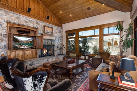 K B M Resorts- PLO-6599 Luxurious Private Home with Pool Table Wood Burning Fireplace 2 Family Rooms House in Park City