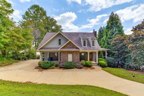 Waterfront Sherrills Ford Home with Pool and Boat Dock House in Sherrills Ford