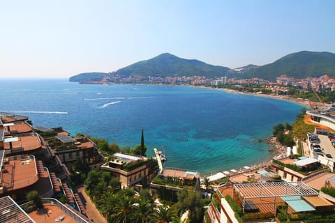 Beach, City view, Sea view