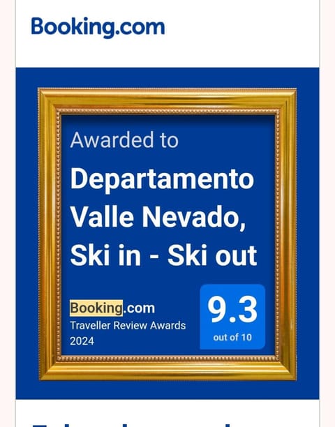 Departamento Valle Nevado, Ski in - Ski out Condo in San Jose de Maipo