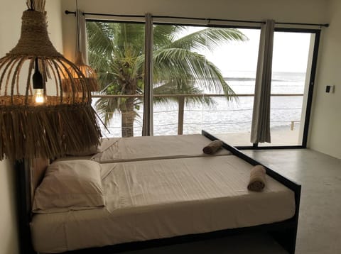 Bed, Photo of the whole room, Bedroom, Sea view