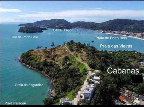 Cabana com piscina - 5 min a pé da praia - Porto Belo House in Porto Belo