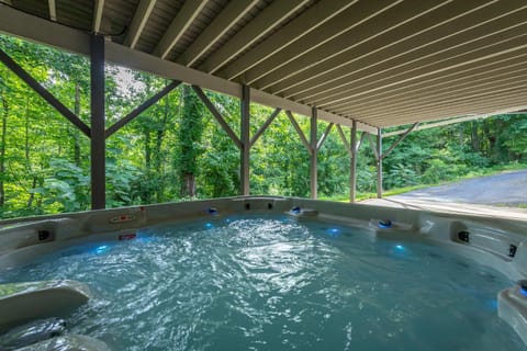 Secluded Luxury Home with Pool and Hot Tub in ASHEVILLE 15 min to Downtown Maison in Asheville