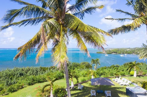 Hot Tub, Garden view, Sea view