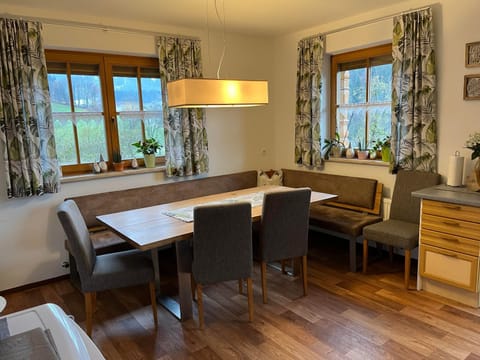 Kitchen or kitchenette, Living room, Seating area