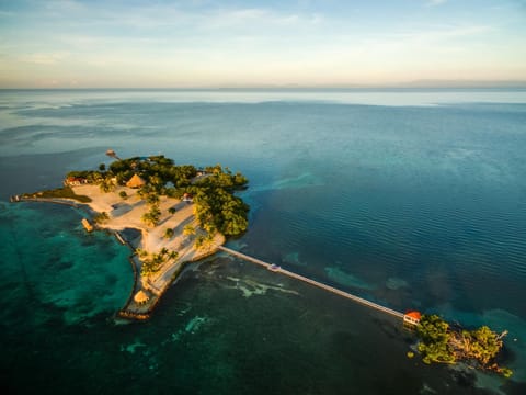 Facade/entrance, Bird's eye view, Sea view