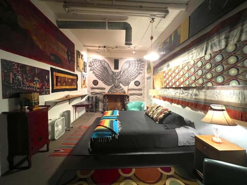 SPACE CASTLE: a 1950s Gas Station transformed into an Art Themed Wonderland House in Truth or Consequences