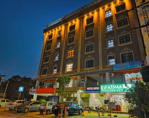 Property building, Night, Street view, Parking