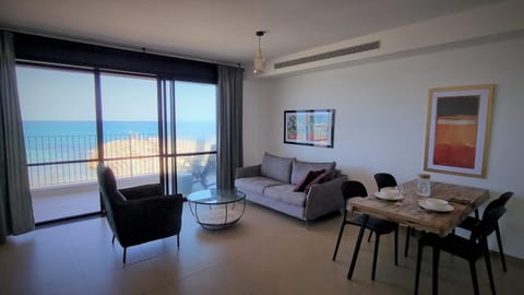 Living room, Seating area, Dining area, Sea view