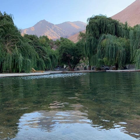 Spring, Mountain view, Swimming pool