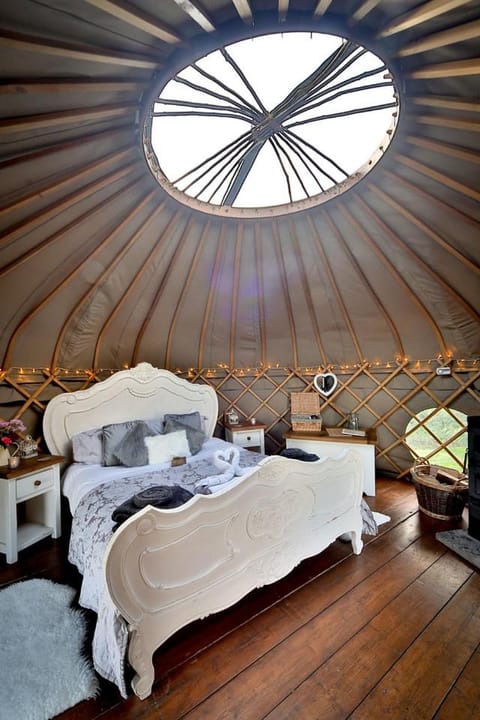 Secret Cloud House Holidays Luxury Yurts with Hot Tubs Luxury tent in Staffordshire Moorlands District